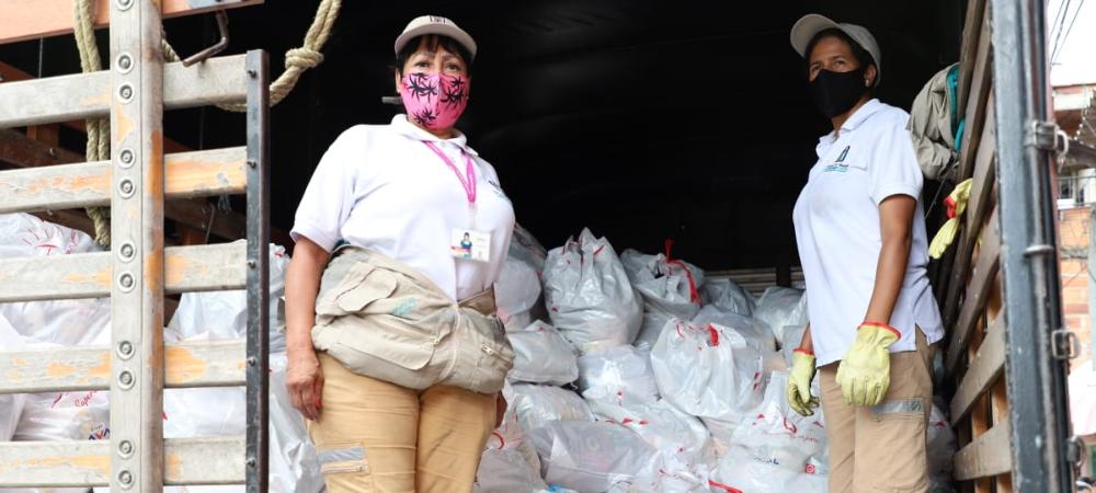52.821 nuevos paquetes alimentarios serán entregados a personas mayores afectadas por emergencias y víctimas del conflicto 
